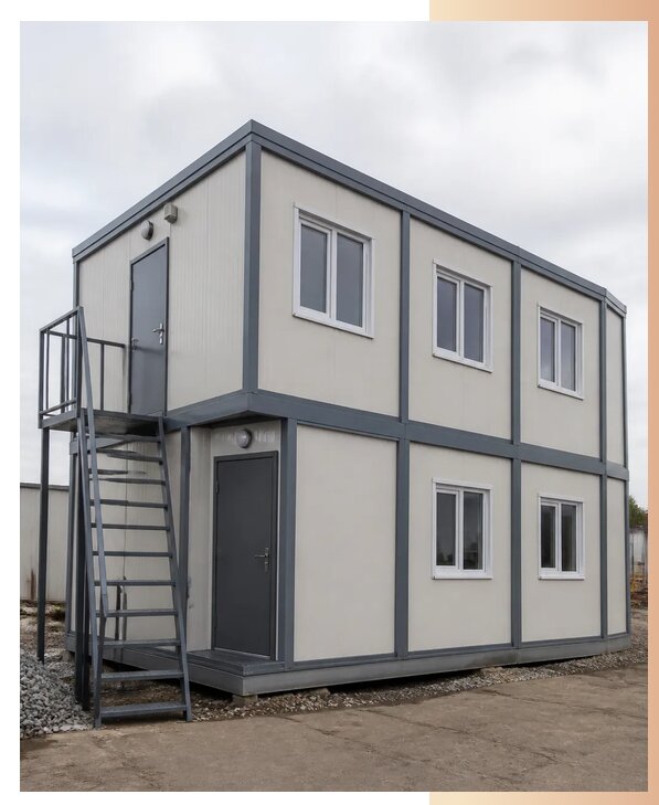Двухэтажные модульные здания в Шебекине по цене от 45815 р. | БытовкаПрофи-Шбк